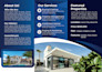 design a professional trifold or bifold brochure